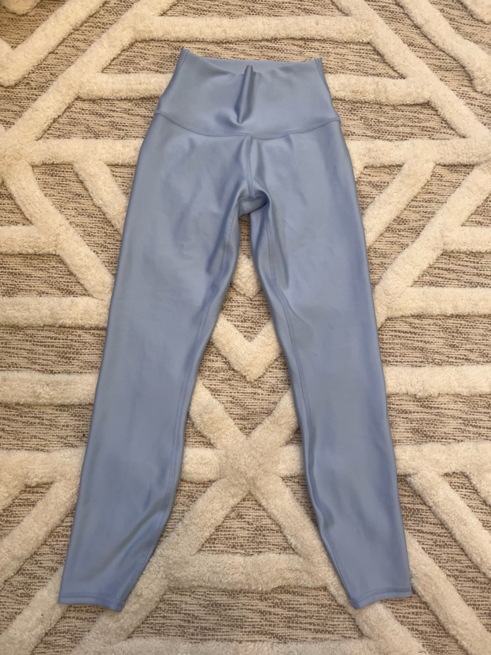 ALO Airlift High Waist 7/8 Seashell Blue Leggings XXS Perfect condition - Picture 5 of 9